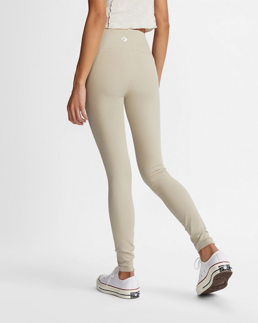 Women's Converse Wordmark Leggings Grey | AU 31658W